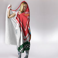 Peru Independence Day Hooded Blanket Peruvian Coat Of Arms Feliz 28 de Julio