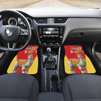 Personalised Peru Independence Day Car Mats Peruvian Alpaca Feliz 28 de Julio - Wonder Print Shop