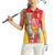 Personalised Peru Independence Day Women Sleeveless Polo Shirt Peruvian Alpaca Feliz 28 de Julio - Wonder Print Shop