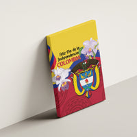 Colombia Independence Day Canvas Wall Art Feliz Dia de la Independencia - Wonder Print Shop