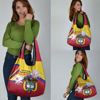Colombia Independence Day Grocery Bag Feliz Dia de la Independencia