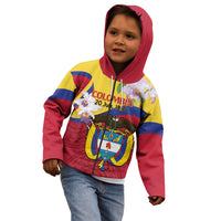 Colombia Independence Day Kid Hoodie Feliz Dia de la Independencia - Wonder Print Shop