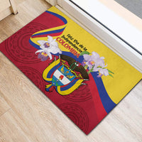 Colombia Independence Day Rubber Doormat Feliz Dia de la Independencia - Wonder Print Shop