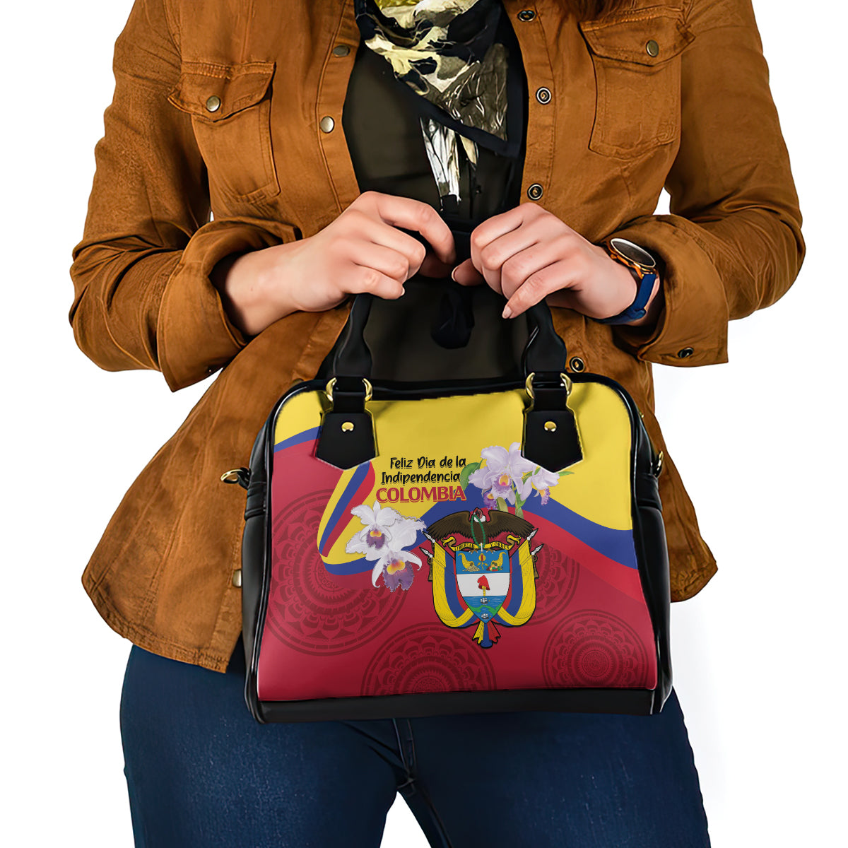 Colombia Independence Day Shoulder Handbag Feliz Dia de la Independencia