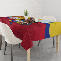 Colombia Independence Day Tablecloth Feliz Dia de la Independencia - Wonder Print Shop
