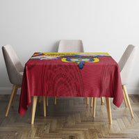 Colombia Independence Day Tablecloth Feliz Dia de la Independencia - Wonder Print Shop