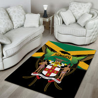 Jamaica Independence Day Area Rug Jumieka Coat Of Arms Mix Hummingbird - Wonder Print Shop