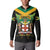 Jamaica Independence Day Button Sweatshirt Jumieka Coat Of Arms Mix Hummingbird - Wonder Print Shop