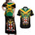 Jamaica Independence Day Couples Matching Off Shoulder Maxi Dress and Hawaiian Shirt Jumieka Coat Of Arms Mix Hummingbird - Wonder Print Shop