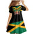 Jamaica Independence Day Family Matching Mermaid Dress and Hawaiian Shirt Jumieka Coat Of Arms Mix Hummingbird - Wonder Print Shop