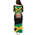 Jamaica Independence Day Family Matching Puletasi and Hawaiian Shirt Jumieka Coat Of Arms Mix Hummingbird - Wonder Print Shop