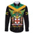 Jamaica Independence Day Family Matching Short Sleeve Bodycon Dress and Hawaiian Shirt Jumieka Coat Of Arms Mix Hummingbird - Wonder Print Shop