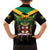 Jamaica Independence Day Family Matching Summer Maxi Dress and Hawaiian Shirt Jumieka Coat Of Arms Mix Hummingbird - Wonder Print Shop