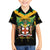 Jamaica Independence Day Family Matching Summer Maxi Dress and Hawaiian Shirt Jumieka Coat Of Arms Mix Hummingbird - Wonder Print Shop