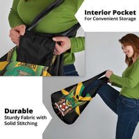 Jamaica Independence Day Grocery Bag Jumieka Coat Of Arms Mix Hummingbird