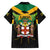 Jamaica Independence Day Hawaiian Shirt Jumieka Coat Of Arms Mix Hummingbird - Wonder Print Shop
