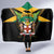 Jamaica Independence Day Hooded Blanket Jumieka Coat Of Arms Mix Hummingbird
