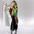 Jamaica Independence Day Hooded Blanket Jumieka Coat Of Arms Mix Hummingbird