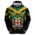 Jamaica Independence Day Hoodie Jumieka Coat Of Arms Mix Hummingbird - Wonder Print Shop