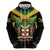Jamaica Independence Day Hoodie Jumieka Coat Of Arms Mix Hummingbird - Wonder Print Shop