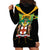 Jamaica Independence Day Hoodie Dress Jumieka Coat Of Arms Mix Hummingbird - Wonder Print Shop