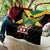 Jamaica Independence Day Quilt Jumieka Coat Of Arms Mix Hummingbird - Wonder Print Shop