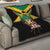 Jamaica Independence Day Quilt Jumieka Coat Of Arms Mix Hummingbird - Wonder Print Shop