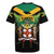 Jamaica Independence Day Rugby Jersey Jumieka Coat Of Arms Mix Hummingbird - Wonder Print Shop