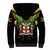 Jamaica Independence Day Sherpa Hoodie Jumieka Coat Of Arms Mix Hummingbird - Wonder Print Shop
