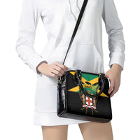 Jamaica Independence Day Shoulder Handbag Jumieka Coat Of Arms Mix Hummingbird