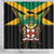 Jamaica Independence Day Shower Curtain Jumieka Coat Of Arms Mix Hummingbird