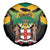 Jamaica Independence Day Spare Tire Cover Jumieka Coat Of Arms Mix Hummingbird - Wonder Print Shop