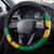 Jamaica Independence Day Steering Wheel Cover Jumieka Coat Of Arms Mix Hummingbird - Wonder Print Shop