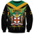 Jamaica Independence Day Sweatshirt Jumieka Coat Of Arms Mix Hummingbird - Wonder Print Shop