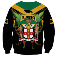 Jamaica Independence Day Sweatshirt Jumieka Coat Of Arms Mix Hummingbird - Wonder Print Shop