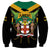 Jamaica Independence Day Sweatshirt Jumieka Coat Of Arms Mix Hummingbird - Wonder Print Shop