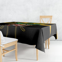 Jamaica Independence Day Tablecloth Jumieka Coat Of Arms Mix Hummingbird - Wonder Print Shop