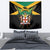 Jamaica Independence Day Tapestry Jumieka Coat Of Arms Mix Hummingbird - Wonder Print Shop