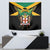Jamaica Independence Day Tapestry Jumieka Coat Of Arms Mix Hummingbird - Wonder Print Shop
