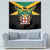 Jamaica Independence Day Tapestry Jumieka Coat Of Arms Mix Hummingbird - Wonder Print Shop