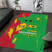 Sao Tome and Principe Independence Day Area Rug 50 Anos Independencia