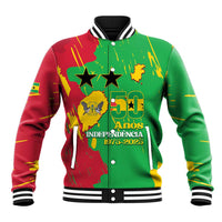 Sao Tome and Principe Independence Day Baseball Jacket 50 Anos Independencia