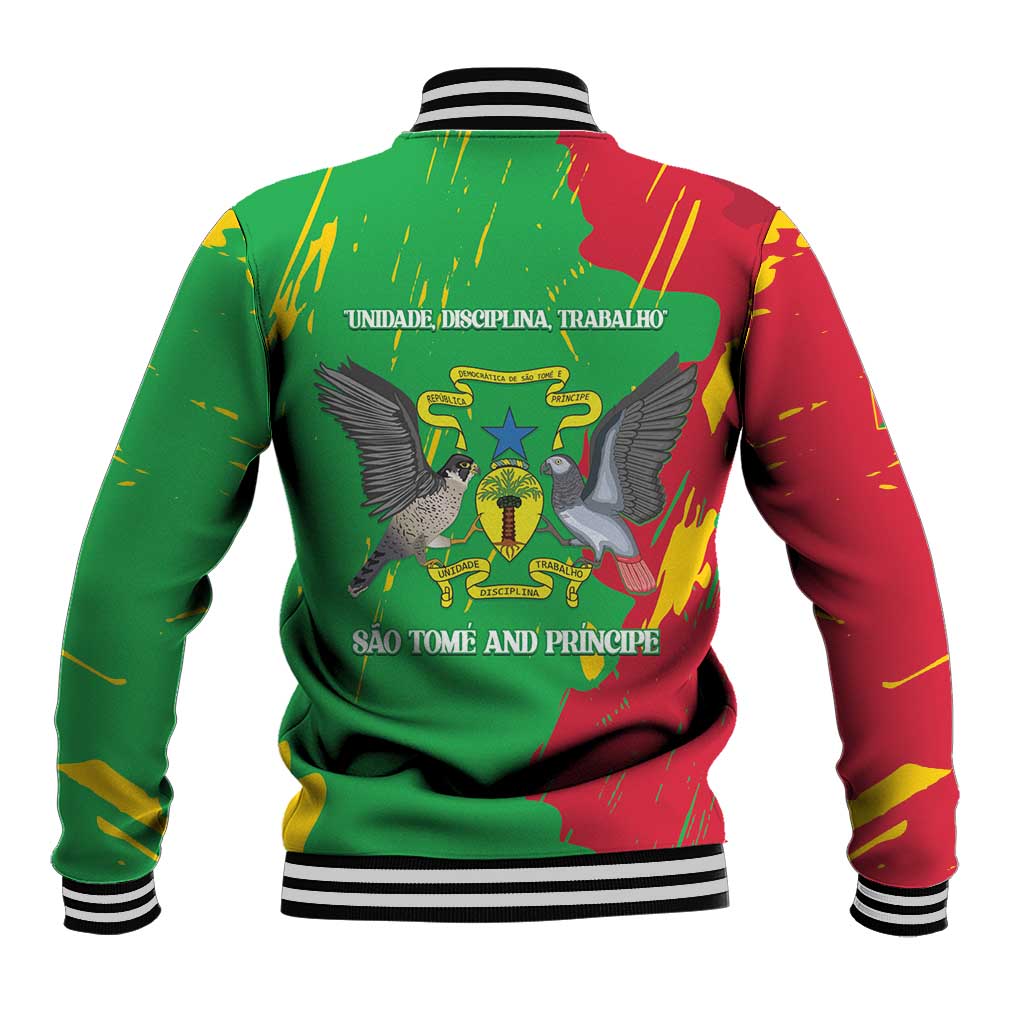 Sao Tome and Principe Independence Day Baseball Jacket 50 Anos Independencia