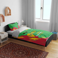 Sao Tome and Principe Independence Day Bedding Set 50 Anos Independencia