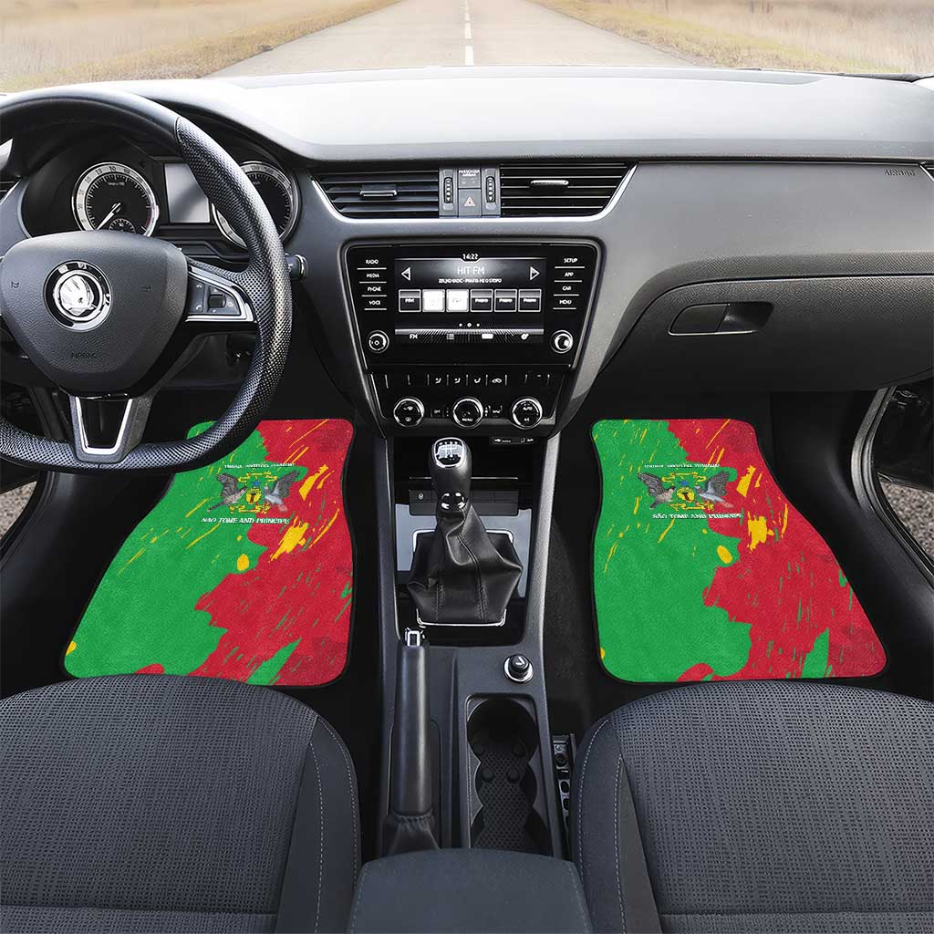 Sao Tome and Principe Independence Day Car Mats 50 Anos Independencia