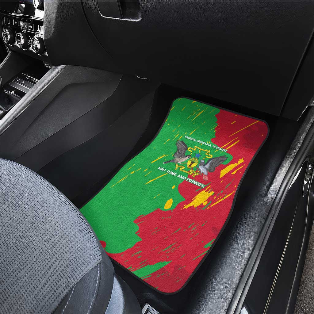 Sao Tome and Principe Independence Day Car Mats 50 Anos Independencia