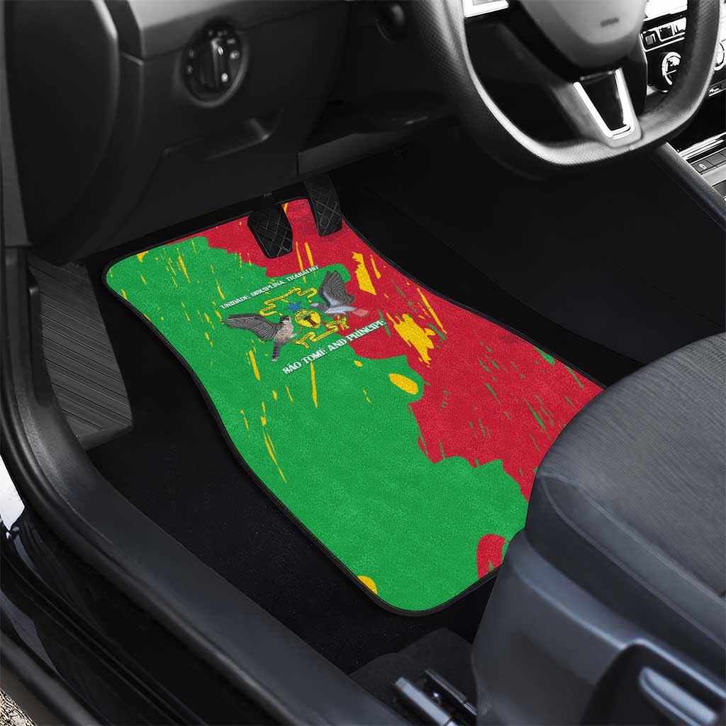 Sao Tome and Principe Independence Day Car Mats 50 Anos Independencia