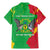 Sao Tome and Principe Independence Day Family Matching Mermaid Dress and Hawaiian Shirt 50 Anos Independencia