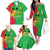 Sao Tome and Principe Independence Day Family Matching Off The Shoulder Long Sleeve Dress and Hawaiian Shirt 50 Anos Independencia