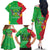 Sao Tome and Principe Independence Day Family Matching Off The Shoulder Long Sleeve Dress and Hawaiian Shirt 50 Anos Independencia